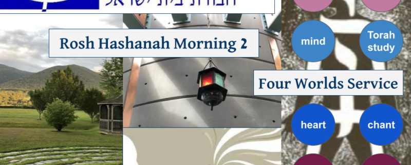 Rosh Hashanah Morning 2 "Four Worlds" Service