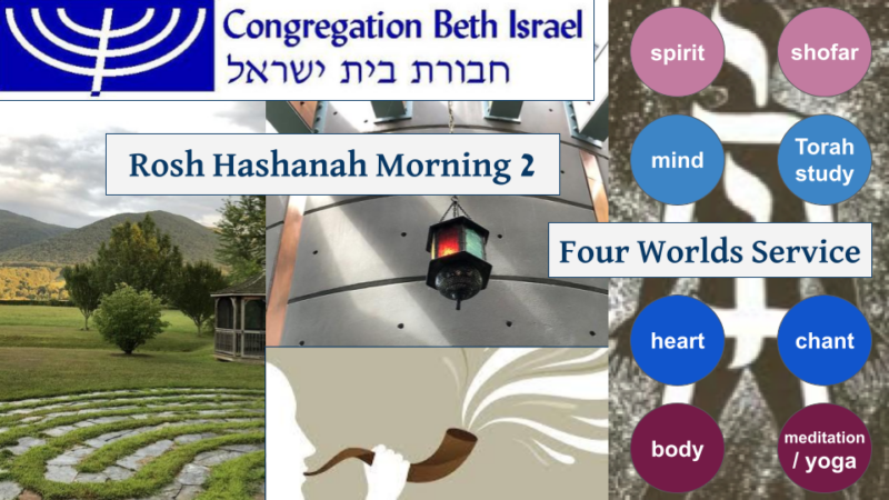 Rosh Hashanah Morning 2 "Four Worlds" Service