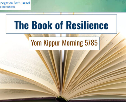 The Book of Resilience: Yom Kippur Morning 5785