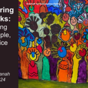 A Gathering of Sparks: Becoming One People, One Voice; for Erev Rosh Hashanah 5785.