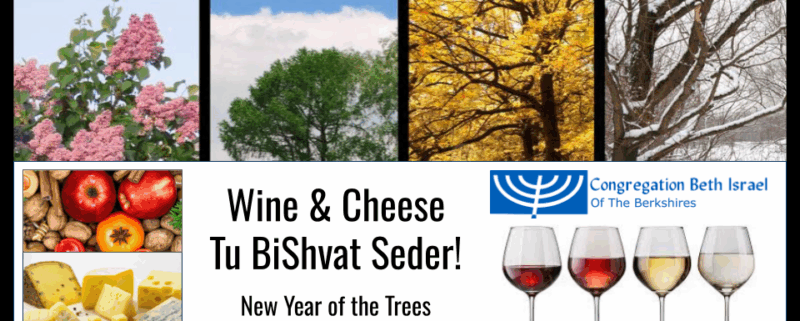 Wine & Cheese Tu BiShvat Seder: New Year of the Trees 5786 / 2026