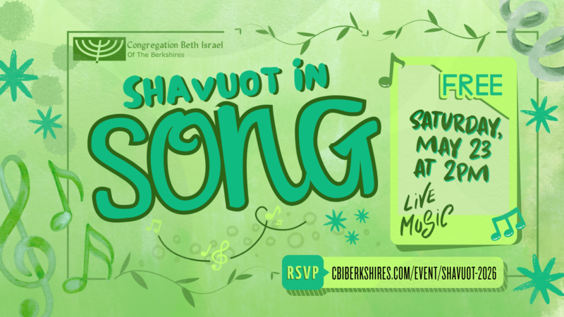 Shavuot in Song: Free live music on Saturday, May 23 at 2pm